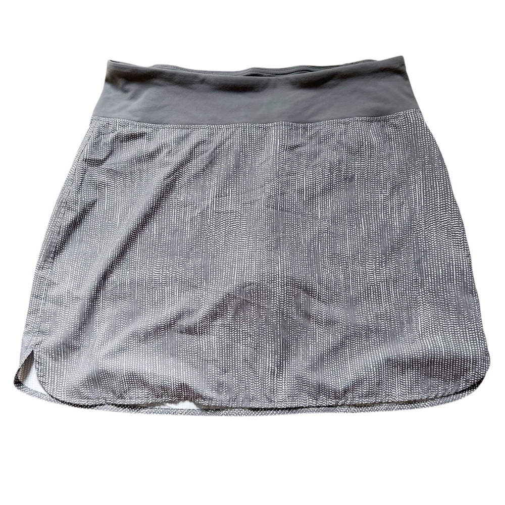 Women's Tuff Athletics Skort XL Gray Athletic Stretch Lightweight Spring/Summer